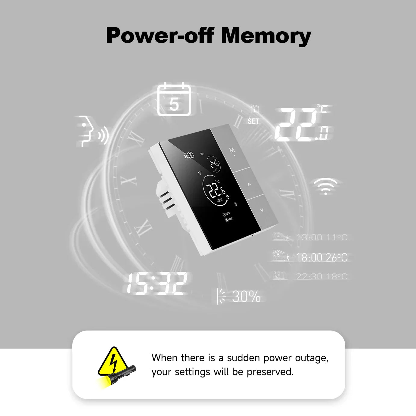 TherMor Wifi Thermostat CAD