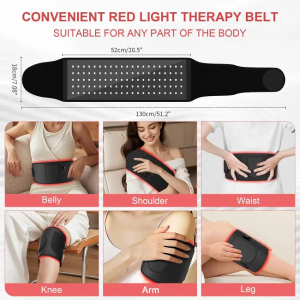 K2 LumiLight Red Light Therapy Belts For Weight Loss US02