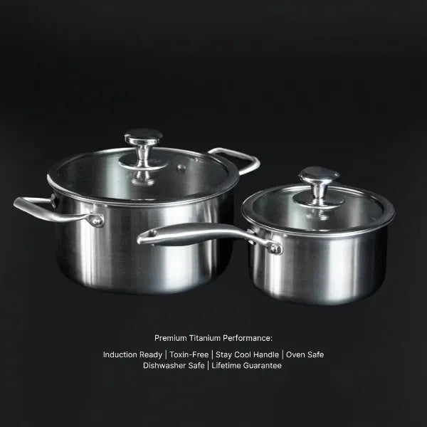 Veltanium Titanium Pots US8