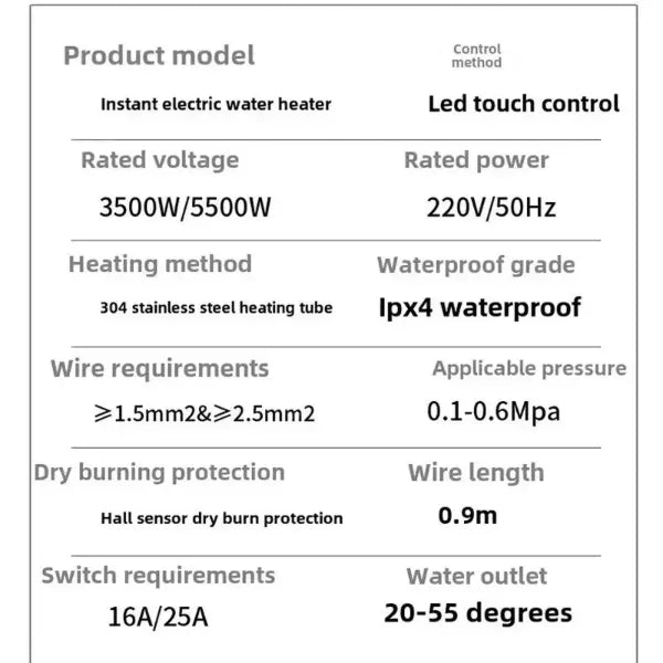 Heatnex Under Sink Water Heaters US8