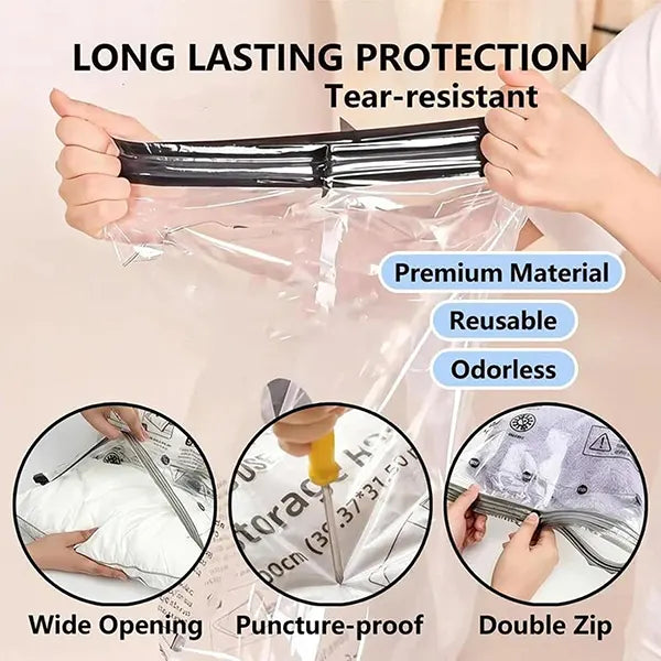 VacuBager Compression Bags For Travel AU2