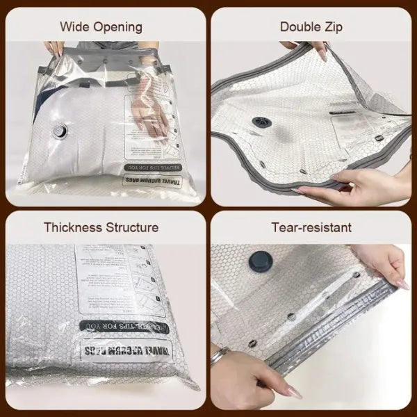 VacuBager Compression Bags For Travel AU2