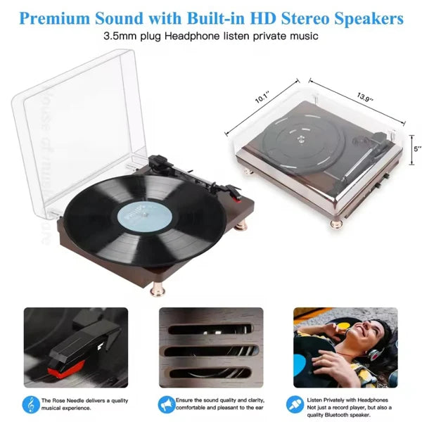 Vinylo Vinyl Record Players