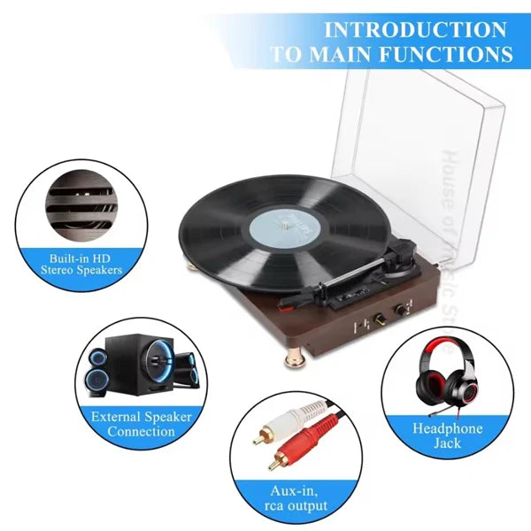 Vinylo Vinyl Record Players