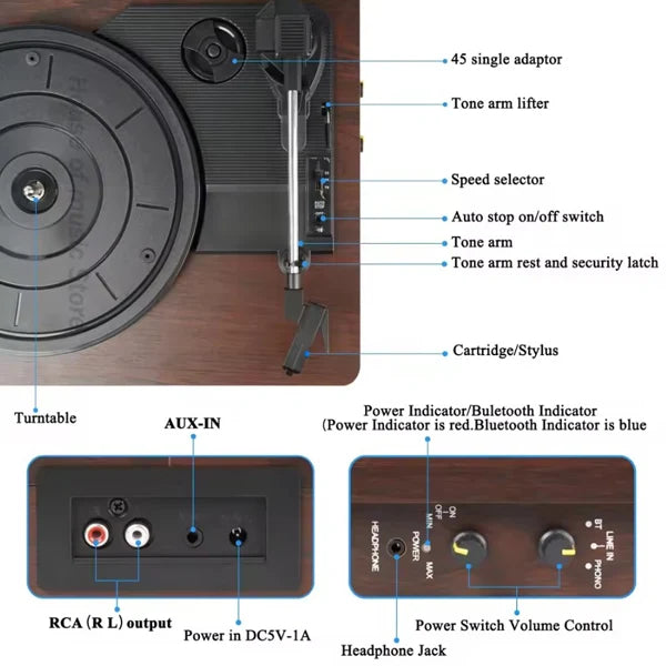 Vinylo Vinyl Record Players
