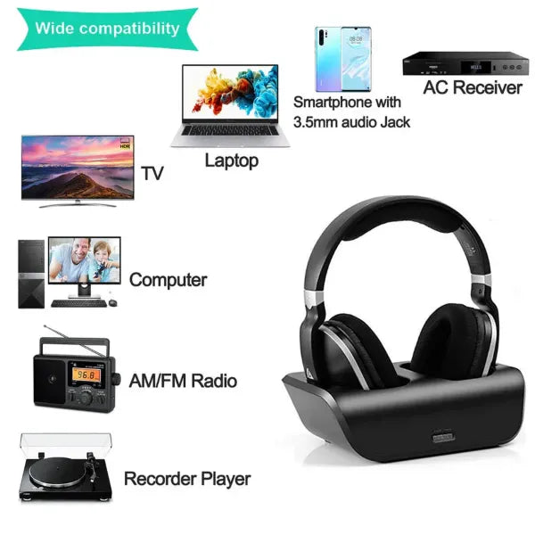 Lofialo Wireless Headphones for TV CA45