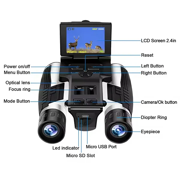 CamBino Binoculars With Camera