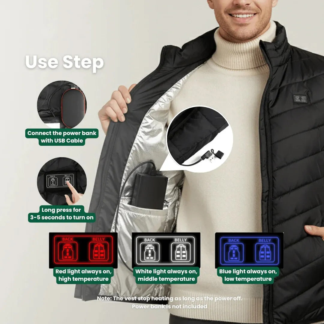 CozeLaris Heated Gilet