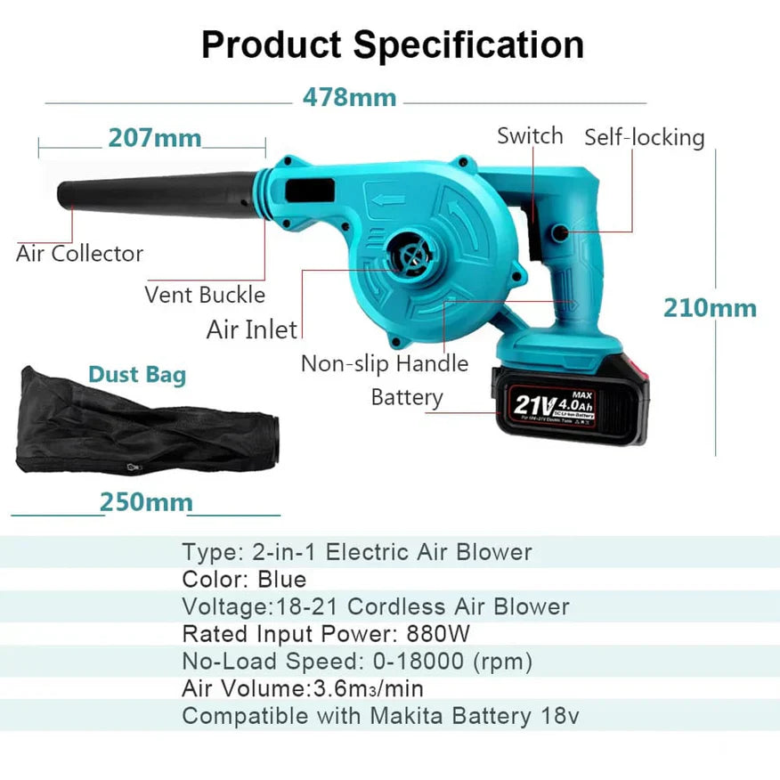 FufuFlow Cordless Leaf Blowers US