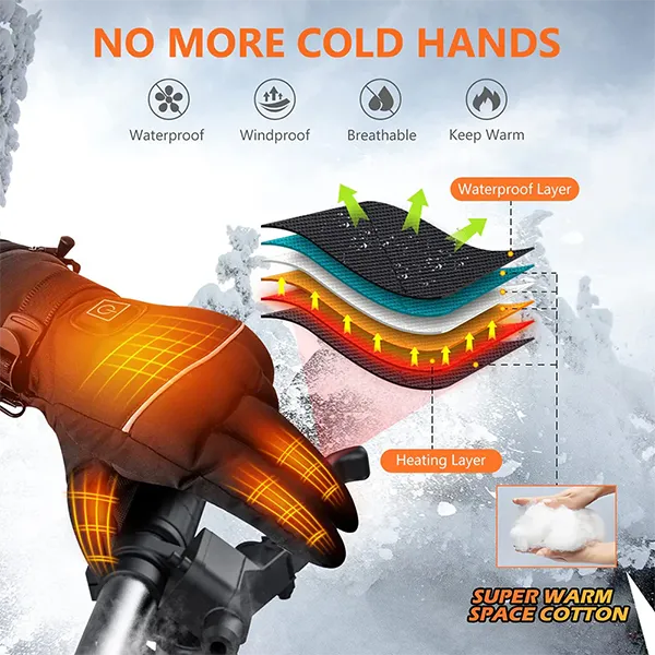 AtsuiGear Heated Motorcycle Gloves