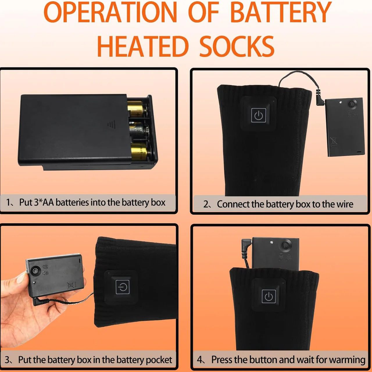 Calvion Heated Socks For Skiing