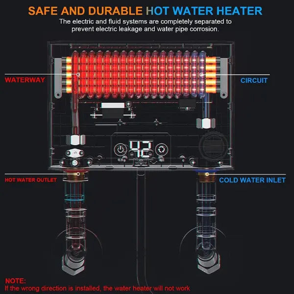 TieHeaK Tankless Water Heaters US01
