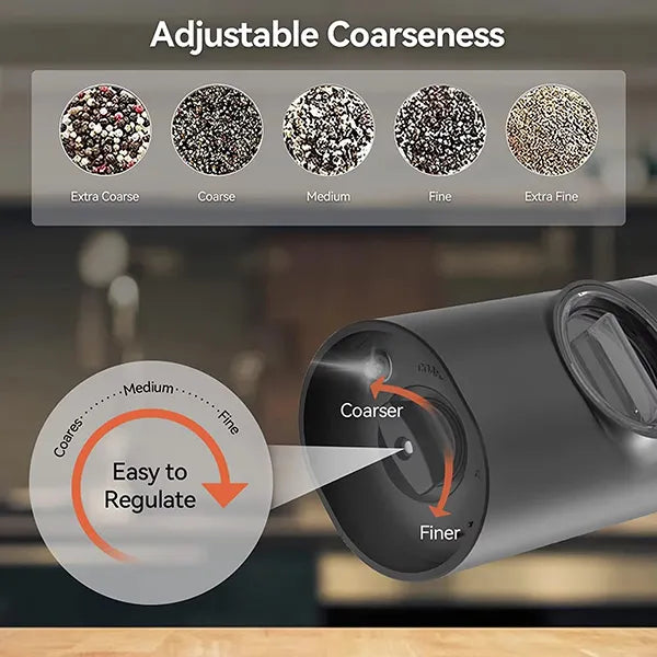 Kivoroa Battery Pepper Mills