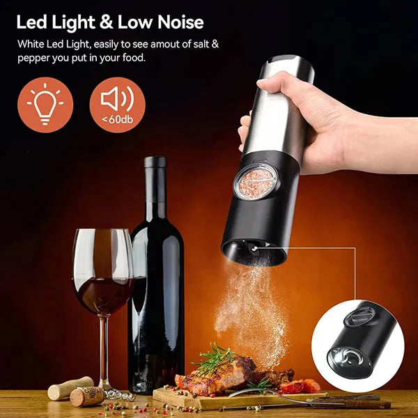 Kivoroa Battery Pepper Mills