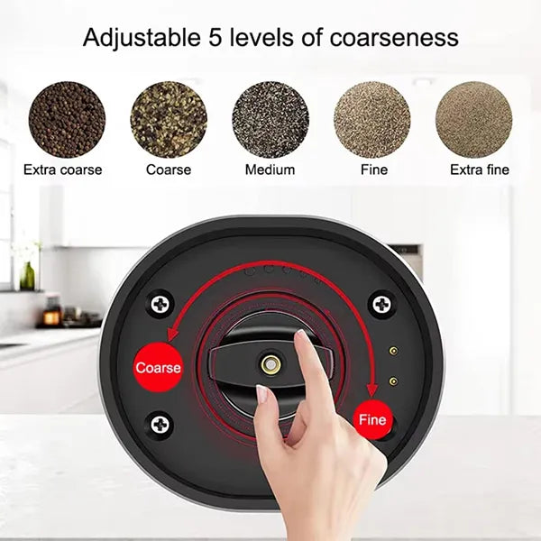 Kivoroa Battery Pepper Mills