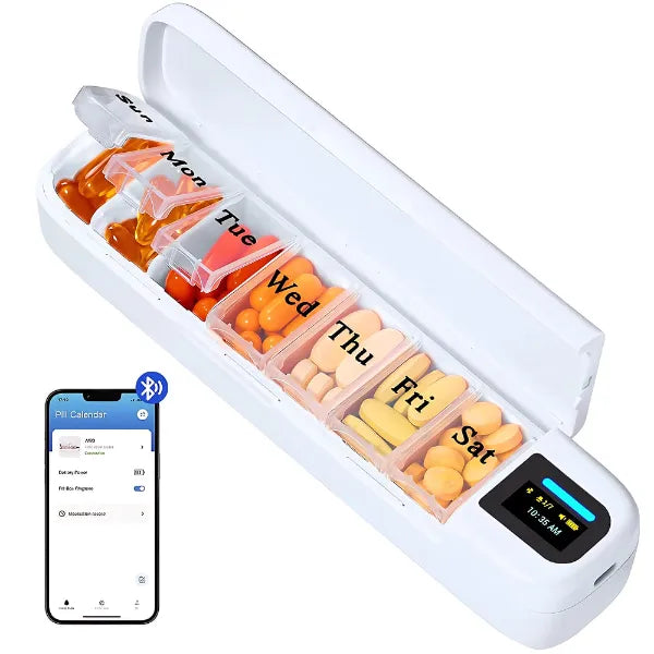 MediBox Pill Dispenser for Elderly US02