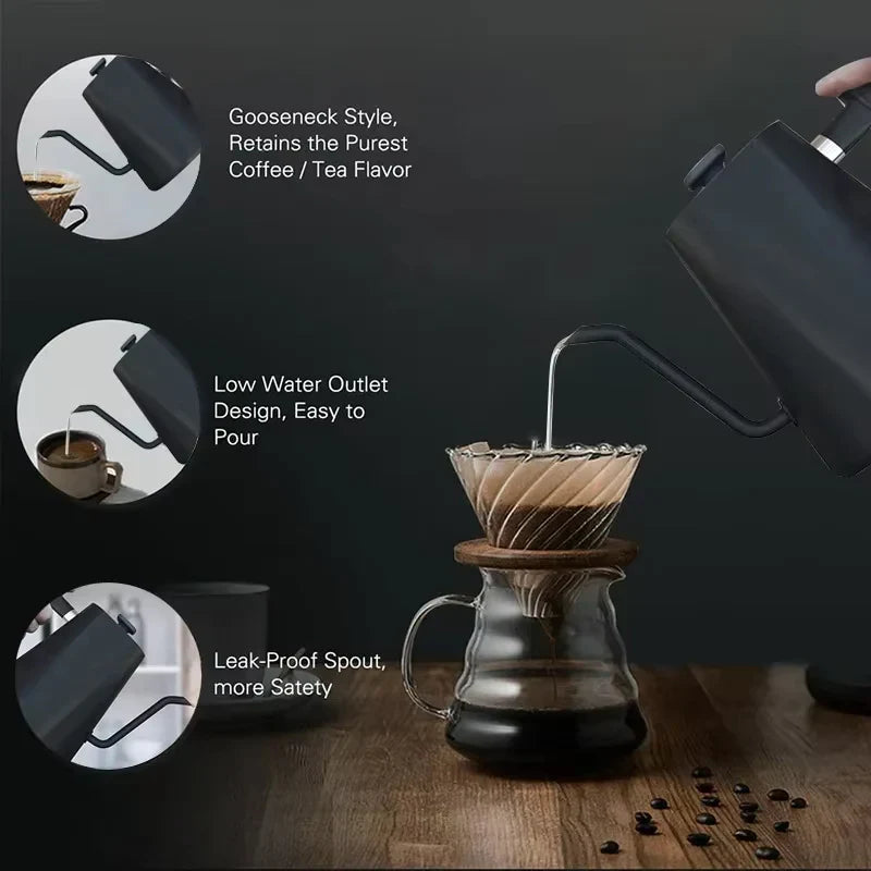 Pouriq Gooseneck Kettles