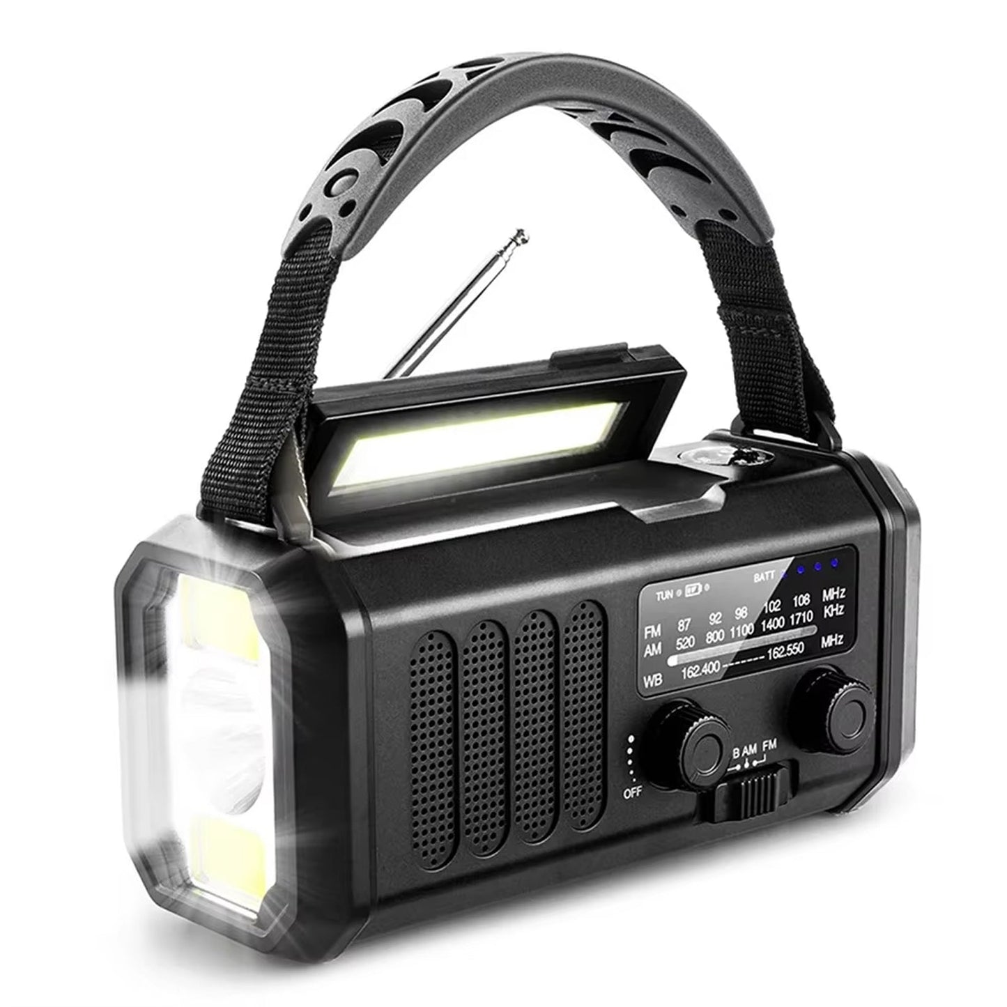 SuraWave Hand Crank Flashlight