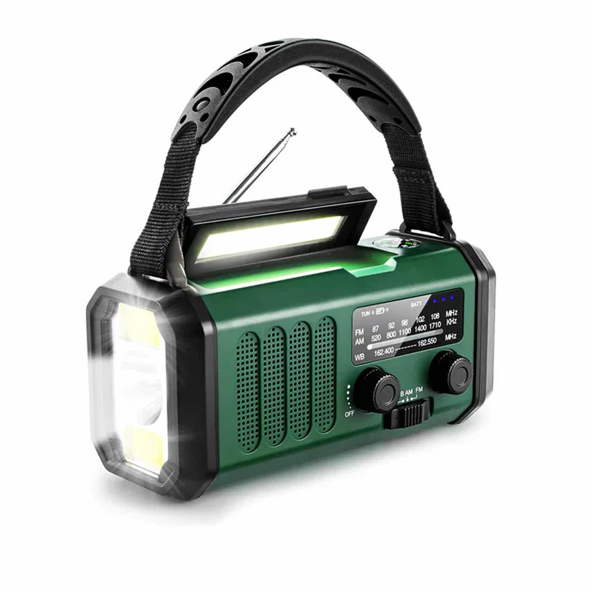 SuraWave Hand Crank Flashlight