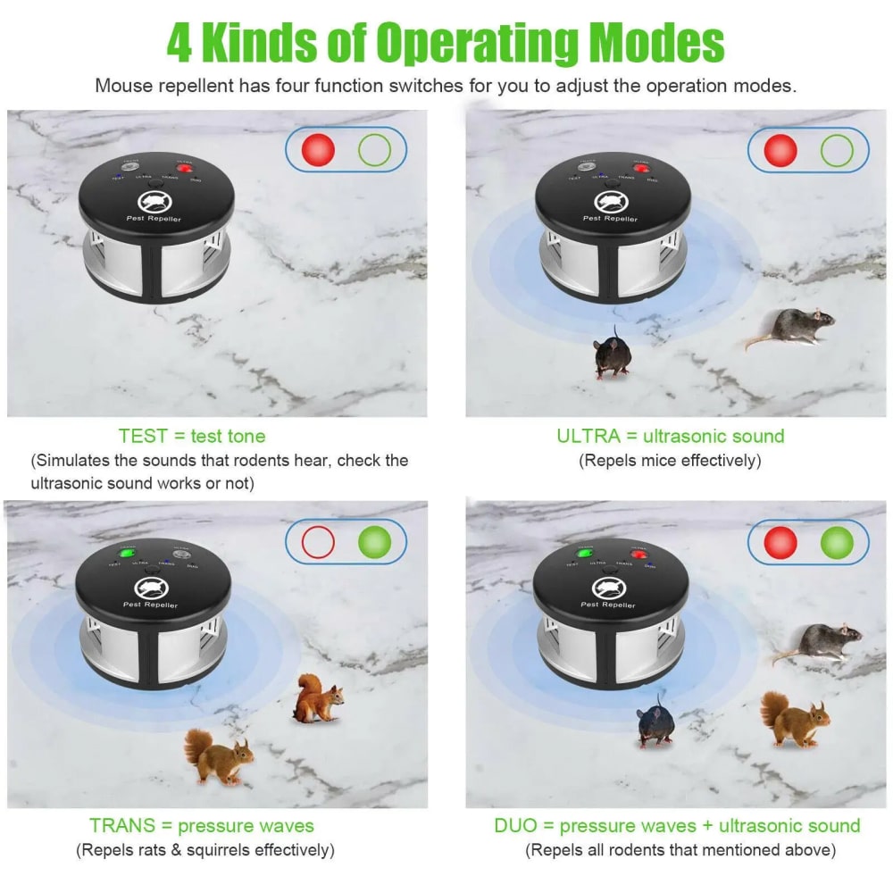 TekiZero Ultrasonic Pest Repellers