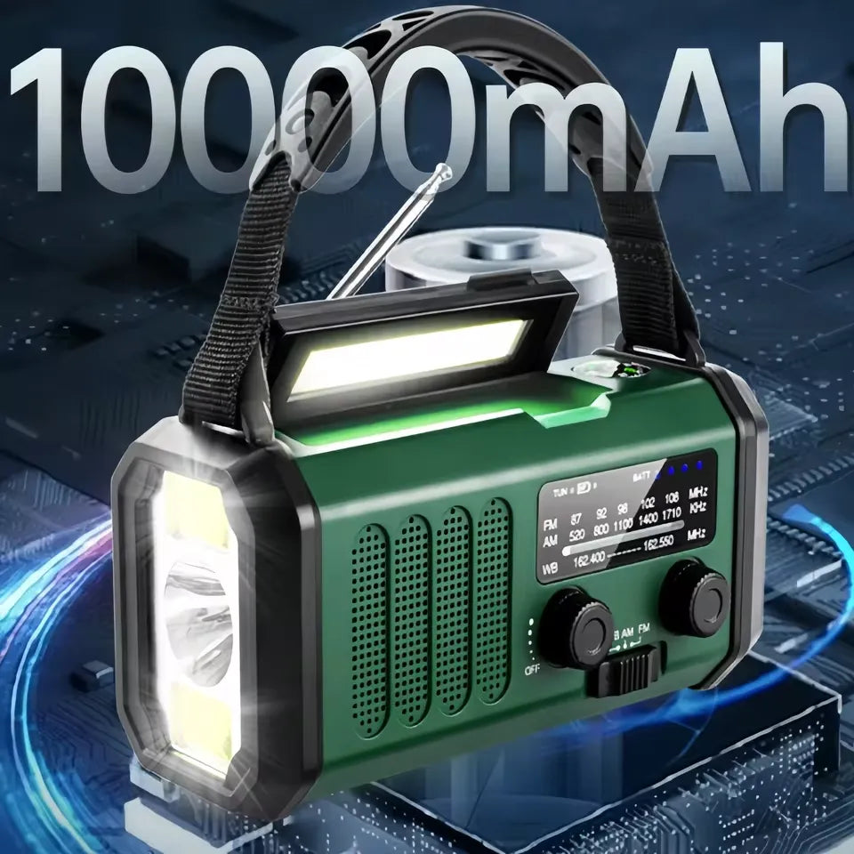 SuraWave Hand Crank Flashlight