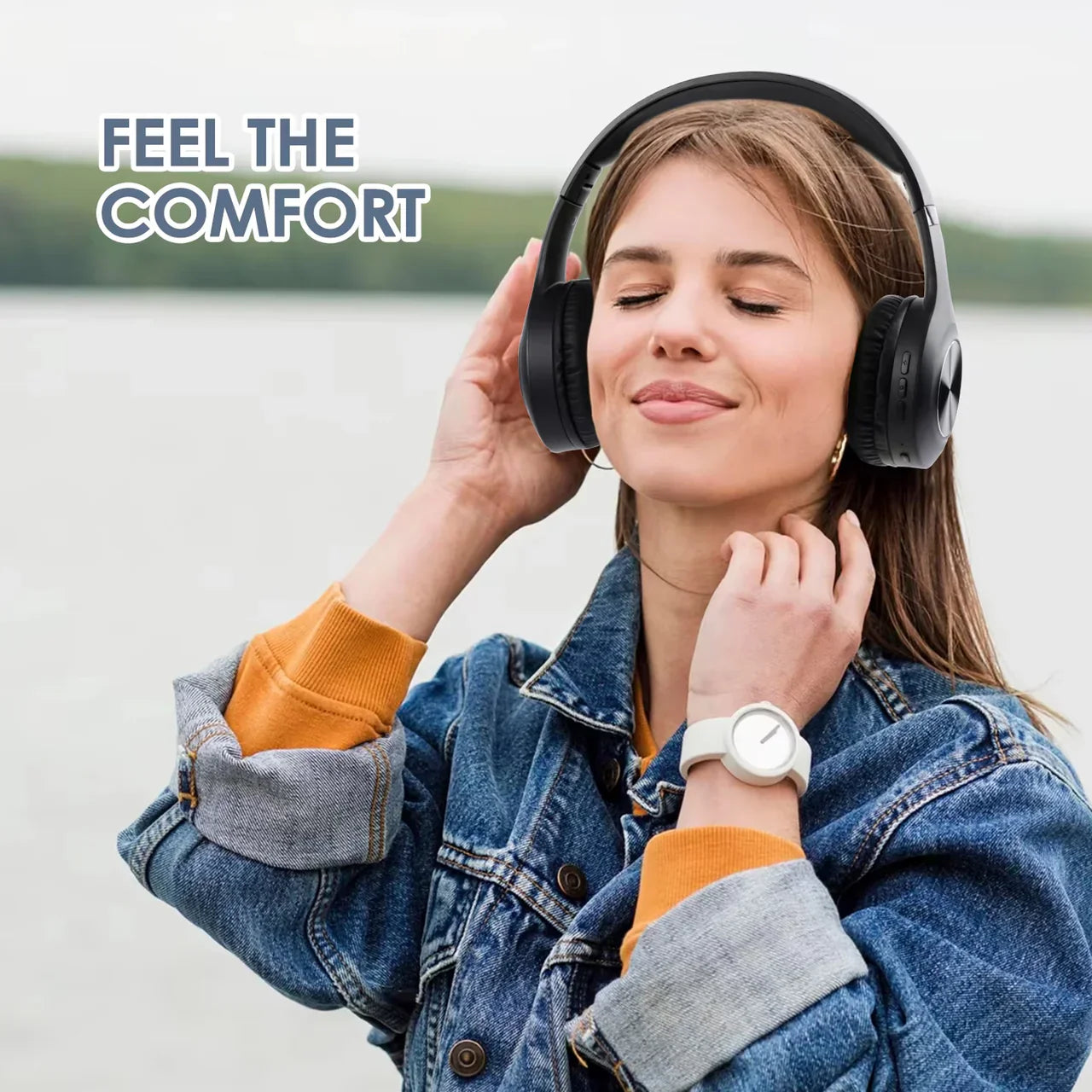 LioBeat Over Ear Noise Cancelling Headphones