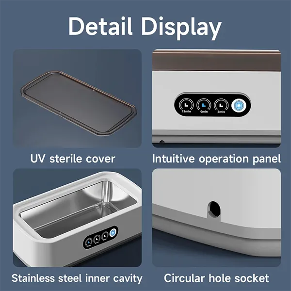 ZenoUntra Ultrasonic Jewelry Cleaner AU